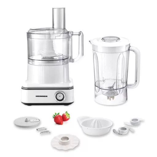 Heinner HFP-K1000WP darálógép 1000 W 2,3 L Fehér