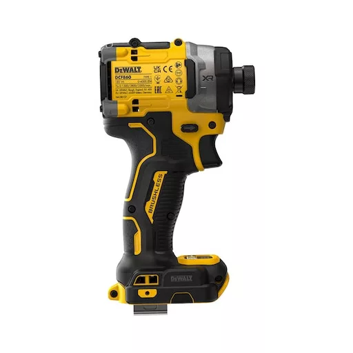 DeWALT DCF860NT-XJ motoros csavarhúzó és ütvecsavarozó 3800 RPM Fekete, Sárga