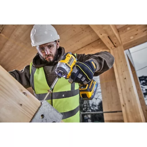 DeWALT DCF860NT-XJ motoros csavarhúzó és ütvecsavarozó 3800 RPM Fekete, Sárga