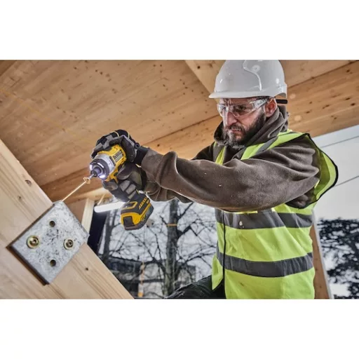 DeWALT DCF860NT-XJ motoros csavarhúzó és ütvecsavarozó 3800 RPM Fekete, Sárga