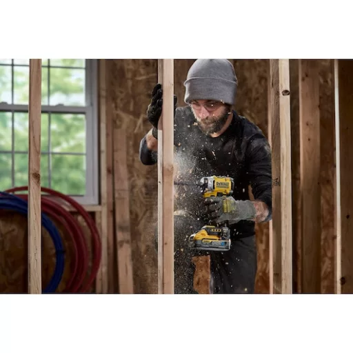 DeWALT DCF860NT-XJ motoros csavarhúzó és ütvecsavarozó 3800 RPM Fekete, Sárga