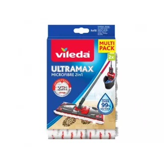   Vileda 167720 felmosó tartozék Felmosó párna Vörös, Fehér