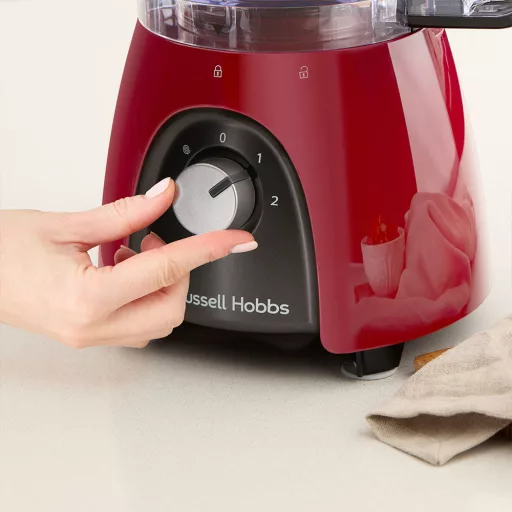 Russell Hobbs 27110-56 darálógép 600 W 2,3 L Fekete, Vörös, Átlátszó