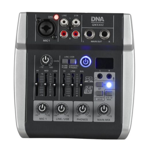 DNA Professional QMX402 - analogue audio mixer with Bluetooth