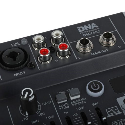 DNA Professional QMX402 - analogue audio mixer with Bluetooth