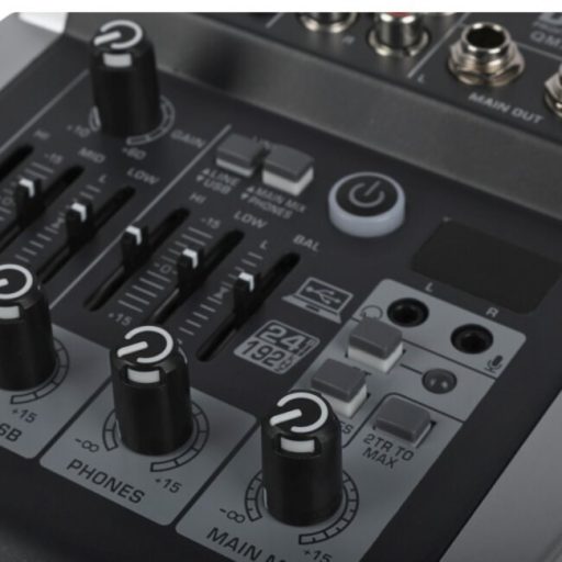 DNA Professional QMX402 - analogue audio mixer with Bluetooth