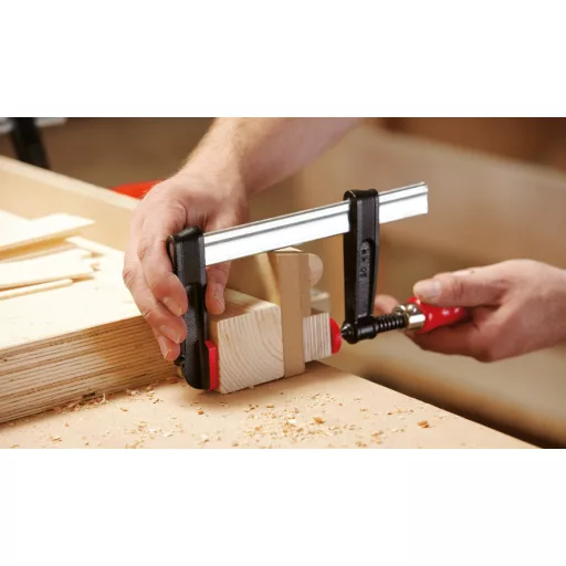 BESSEY TPN20BE asztalos szorító 20 cm Alumínium, Fekete, Vörös