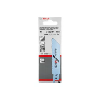 Bosch S 522 EF Lombfűrész penge Bimetál 5 db