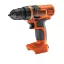 Black & Decker BDCDD18N-XJ fúrógép 650 RPM Fekete, Narancssárga
