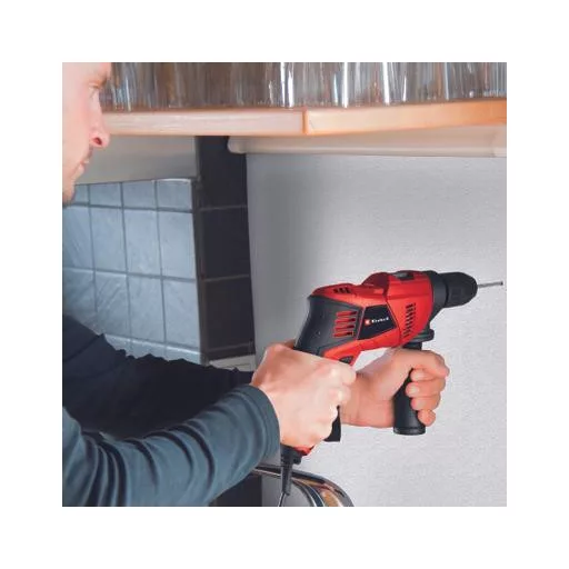 Einhell TE-ID 500 E 3000 RPM Kulcsnélküli 1,58 kg Vörös