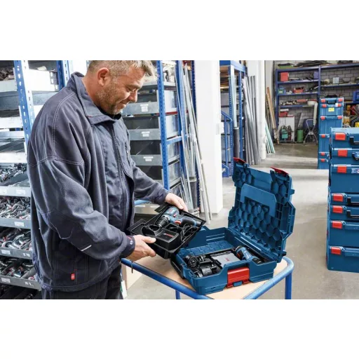 Bosch L-BOXX 238 Professional Tárolódoboz Téglalap alakú ABS Fekete, Kék, Vörös