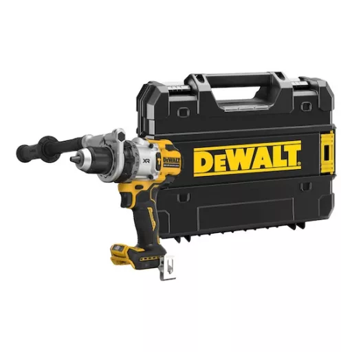DeWALT DCD1007NT-XJ fúrógép 2250 RPM Kulcsnélküli 1,85 kg Fekete, Sárga