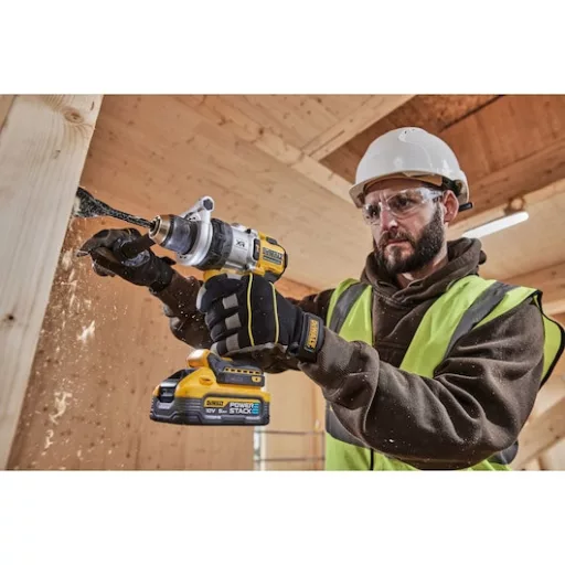 DeWALT DCD1007NT-XJ fúrógép 2250 RPM Kulcsnélküli 1,85 kg Fekete, Sárga