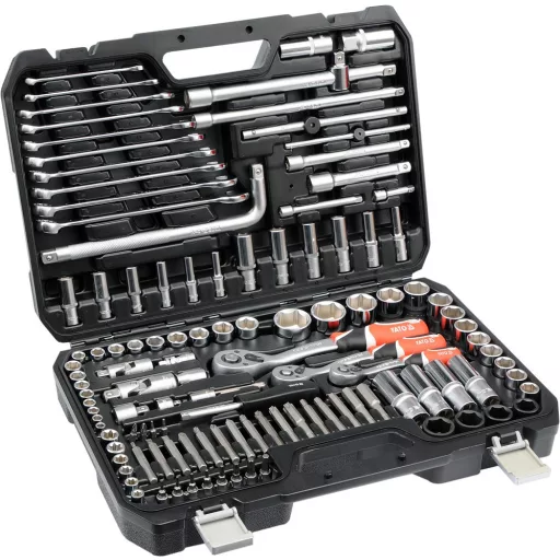 Yato YT-38872 mechanics tool set 128 eszközök