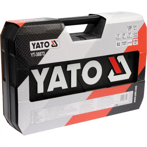 Yato YT-38872 mechanics tool set 128 eszközök
