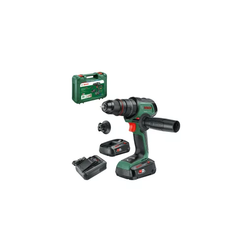 Bosch AdvancedImpact 18V-80 QuickSnap 1950 RPM Kulcsnélküli 890 g Fekete, Zöld