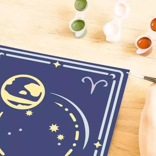 Ravensburger 23736 színező oldal és könyv Számok szerinti színező készlet