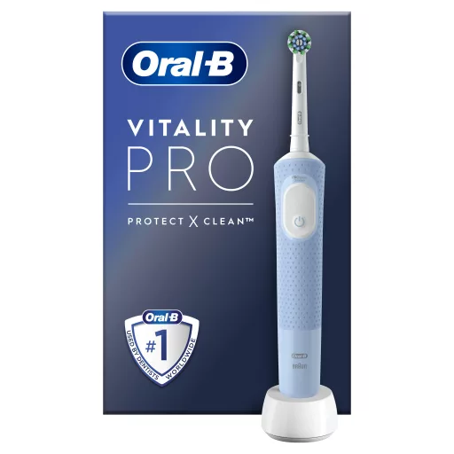 Oral-B Vitality Pro Felnőtt Forgó-oszcilláló fogkefe Szürke, Fehér