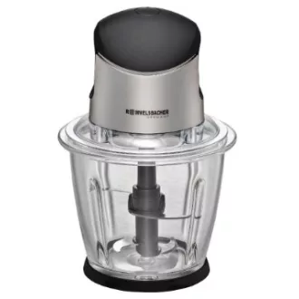  Rommelsbacher MZ 500 konyhai aprítógép 1,5 L 500 W Fekete, Rozsdamentes acél