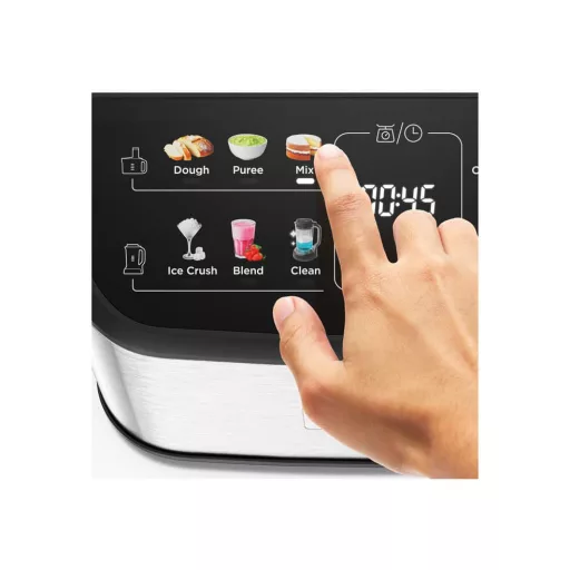 Kenwood MultiPro OneTouch darálógép 1000 W 3 L Fekete, Rozsdamentes acél Beépített mérlegek