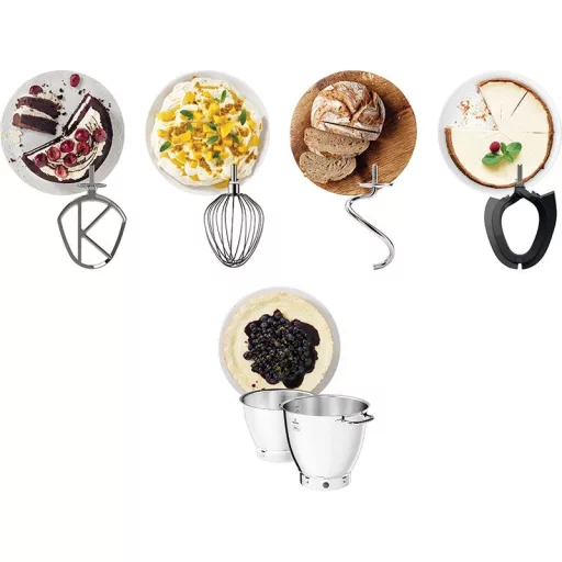 Kenwood KWL90.004SI Álló mixer 1400 W Ezüst