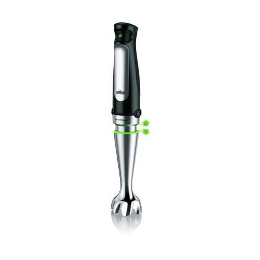 Braun MultiQuick 7 MQ 7045X 1,25 L Merülő mixer 1000 W Fekete, Rozsdamentes acél