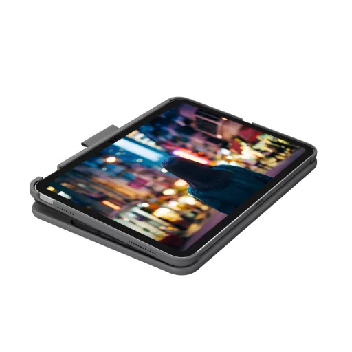 Logitech 920-011429 billentyűzet mobil eszközhöz QWERTY Brit angol Bluetooth Szürke