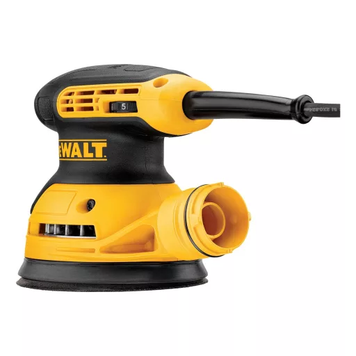 DeWALT DWE6423-QS hordozható csiszoló Orbitális csiszoló 12000 OPM Fekete, Sárga 280 W