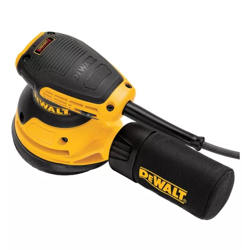 DeWALT DWE6423-QS hordozható csiszoló Orbitális csiszoló 12000 OPM Fekete, Sárga 280 W