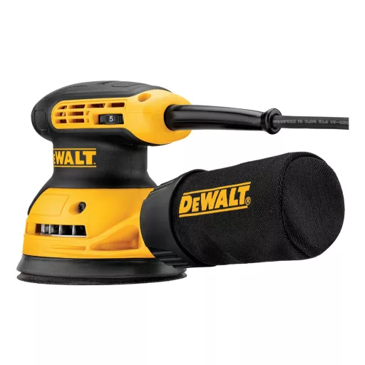 DeWALT DWE6423-QS hordozható csiszoló Orbitális csiszoló 12000 OPM Fekete, Sárga 280 W