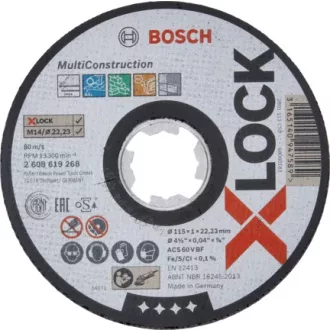 Bosch X-LOCK MULTI CONSTRUCTION Vágótárcsa