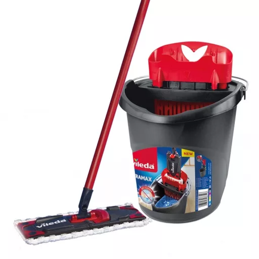 Vileda Ultramax Mop Set felmosó Száraz és nedves Fekete, Vörös