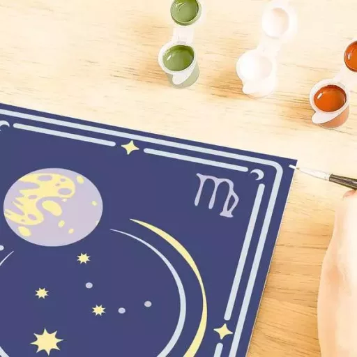 Ravensburger 23744 színező oldal és könyv Számok szerinti színező készlet