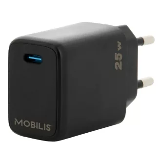   Mobilis 001380 mobiltelefon töltő Univerzális Fekete Váltakozó áram Gyorstöltés Beltéri