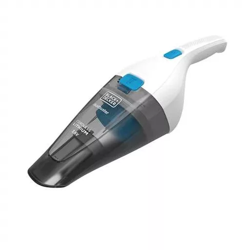 Black & Decker NVC115JL kézi porszívó Szürke, Fehér Porzsák nélküli