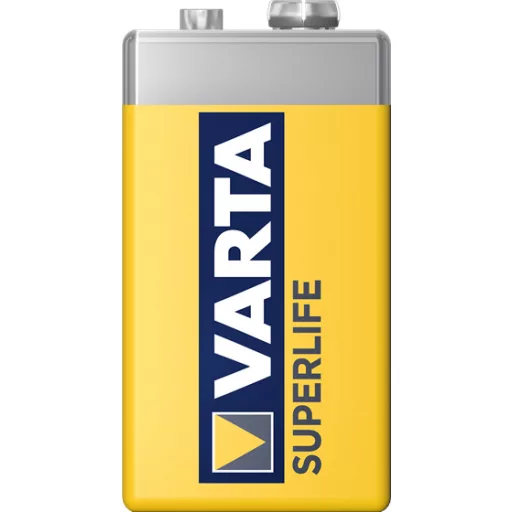 Varta Superlife 9V Egyszer használatos elem Cink-karbon