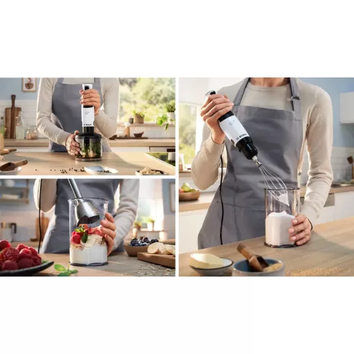 Bosch Serie 4 MSM4W221 turmixgép 0,6 L Merülő mixer 600 W Fehér