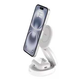   Belkin WIZ035kqWH Fejhallgató, Okostelefon Fehér USB Vezeték nélkül tölthető Gyorstöltés Beltéri