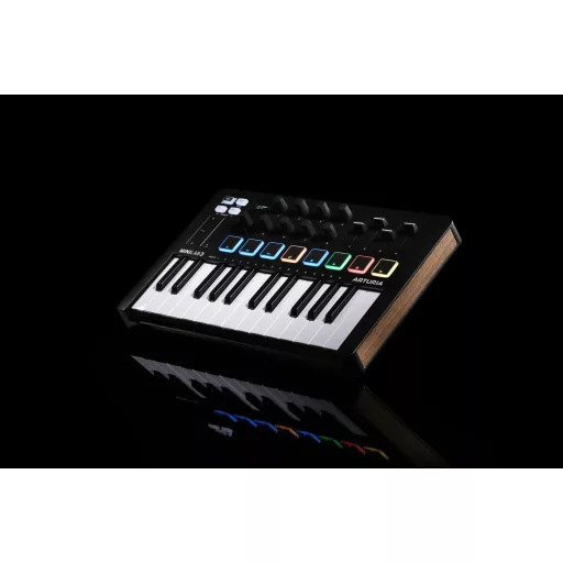 Arturia Minilab 3 MIDI billentyűzet 25 kulcsok USB Fekete