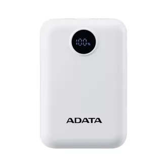 ADATA C100 Lítium-polimer (LiPo) 10000 mAh Fehér