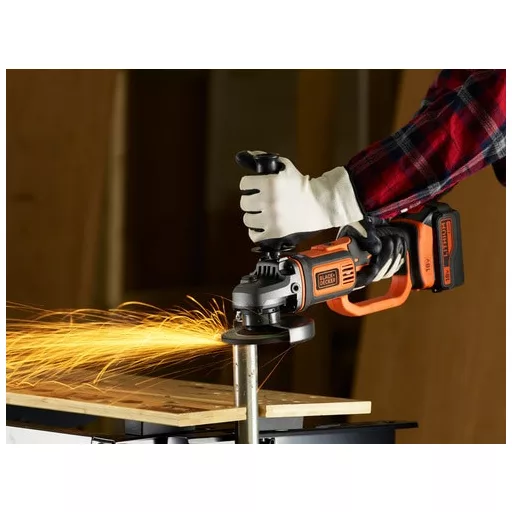 Black & Decker BCG720M1-QW sarokcsiszolók 12,5 cm 8600 RPM