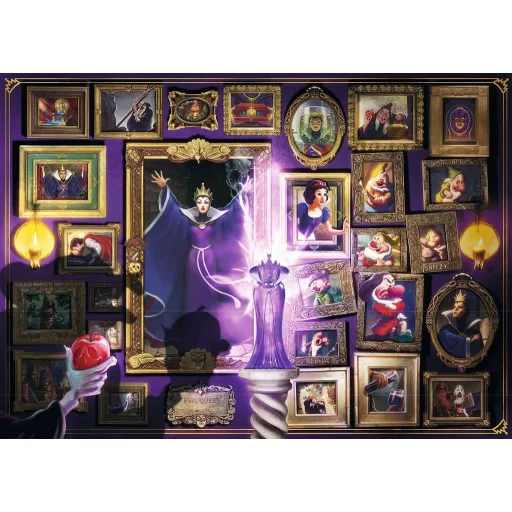 Ravensburger Evil Queen Kirakós játék 1000 db Rajzfilmek
