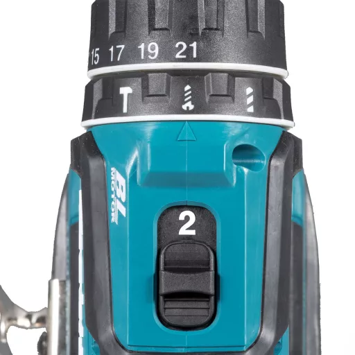 Makita DHP485Z fúrógép Kulcsnélküli 1,1 kg Fekete, Kék