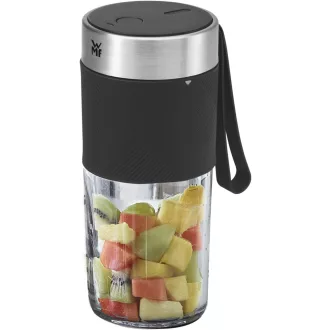   WMF KITCHENminis 0416700011 0,3 L Álló mixer 50 W Fekete, Rozsdamentes acél, Átlátszó