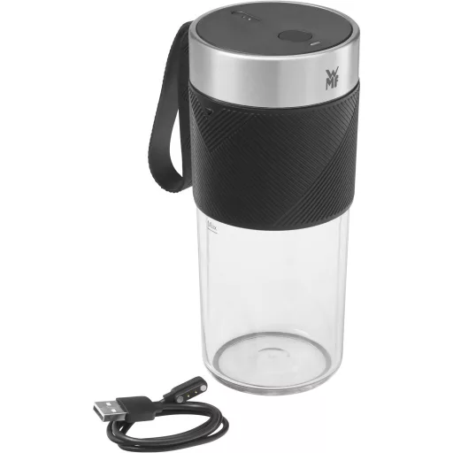 WMF KITCHENminis 0416700011 0,3 L Álló mixer 50 W Fekete, Rozsdamentes acél, Átlátszó
