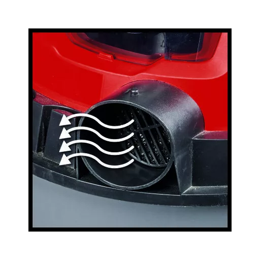 Einhell TC-VC 18/15 Li-Solo 15 L Hordó alakú vákuum Száraz és nedves Porzsák