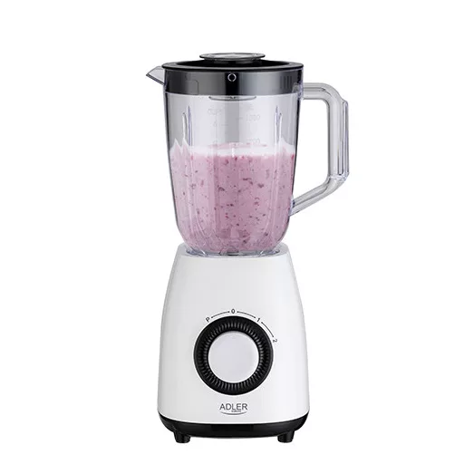 Adler AD 4085 turmixgép 1,5 L Asztali mixer 1000 W Fekete, Fehér