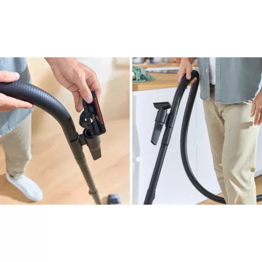 Bosch Serie 4 BGB38RD2 porszívó 4 L Henger alakú vákuum Száraz 600 W Porzsák