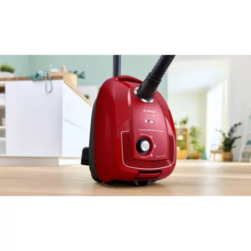 Bosch Serie 4 BGB38RD2 porszívó 4 L Henger alakú vákuum Száraz 600 W Porzsák