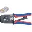 Knipex 97 51 10 SB krimpelő fogó Krimpelőfogó Fekete, Kék, Vörös